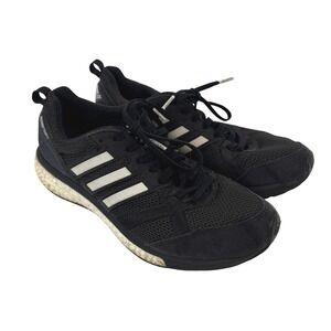 Adidas Adizero Tempo 9 Mens Running Shoes Black White B37423 Size 8